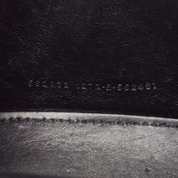 Balenciaga Silver Suede and Crystals XS Hourglass Top Handle Bag