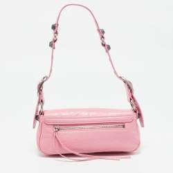 Balenciaga Pink Leather Le Cagole S Sling Bag