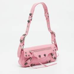 Balenciaga Pink Leather Le Cagole S Sling Bag