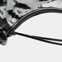 Balenciaga Black Patent Leather Motocross Le Cagole XS Shoulder Bag