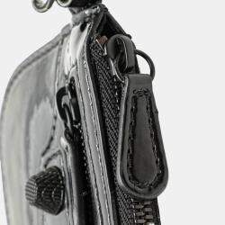 Balenciaga Black Patent Leather Motocross Le Cagole XS Shoulder Bag