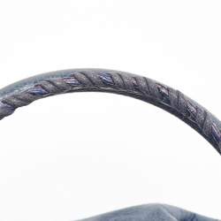 Pre Owned Balenciaga Blue Leather Classic RGH Midday Bag