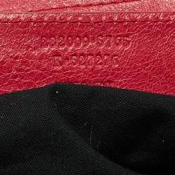 Pre Owned Balenciaga Red Leather RSH Part Time Bag