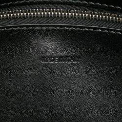 Balenciaga Black Leather Soft Hourglass Medium Crossbody Bag