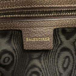 Balenciaga x Gucci Collaboration Beige/Brown Pvd Leather Small Jackie1961 The Hacker Project Bag
