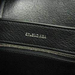 Balenciaga Black Leather Everyday XXS Tote Bag