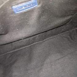 Balenciaga Blue Leather Motor Clutch