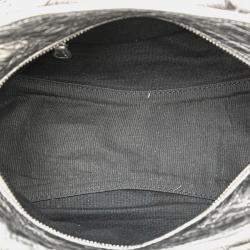 Balenciaga Silver XS Metallic Lambskin Motocross Neo Cagole