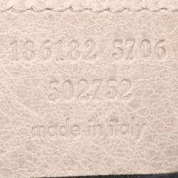 Balenciaga Pale Rose Leather RGGH Classic Envelope Clutch