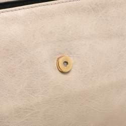 Balenciaga Pale Rose Leather RGGH Classic Envelope Clutch