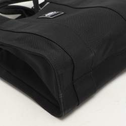 Balenciaga Black Nylon XS Trade East-West Tote