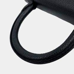 Balenciaga Black Leather hour glass mini crossbody bag