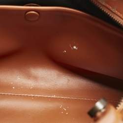 Balenciaga Orange Leather Small Blackout Valentine's Day City Bag