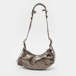 Balenciaga Metallic Leather XS Le Cagole Shoulder Bag