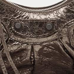 Balenciaga Metallic Leather XS Le Cagole Shoulder Bag