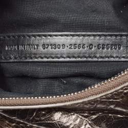 Balenciaga Metallic Leather XS Le Cagole Shoulder Bag