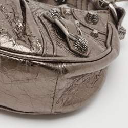 Balenciaga Metallic Leather XS Le Cagole Shoulder Bag