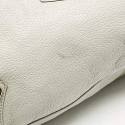 Balenciaga Grey Leather Metallic Edge Classic City Bag