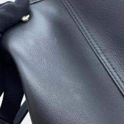 Balenciaga Black Leather Cabas Small Tote Bag