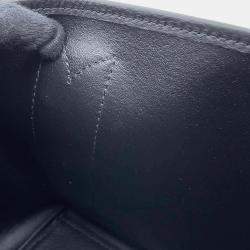 Balenciaga Black Leather Cabas Small Tote Bag