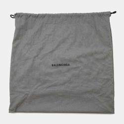 Balenciaga Black Leather Cabas Small Tote Bag