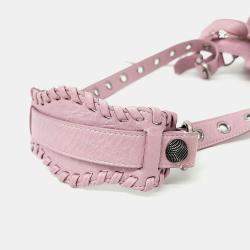 Balenciaga Pink Leather Neo Cargol XS bag