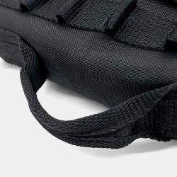 Balenciaga Black Fabric Army Messenger Bag