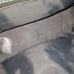Balenciaga Black Fabric Army Messenger Bag