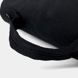 Balenciaga Black Fabric Army Messenger Bag
