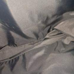 Balenciaga Black Fabric Army Messenger Bag