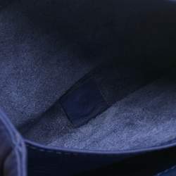 Balenciaga Dark Blue Leather Classic Crossbody Bag