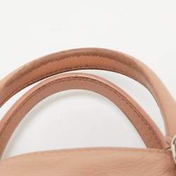 Balenciaga Old Rose Leather Mini Papier A4 Tote