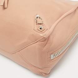 Balenciaga Old Rose Leather Mini Papier A4 Tote
