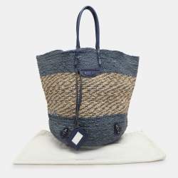 Balenciaga Cobalt Panier Basket Tote