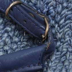 Balenciaga Cobalt Panier Basket Tote