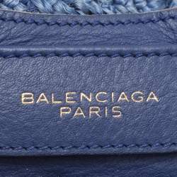 Balenciaga Cobalt Panier Basket Tote