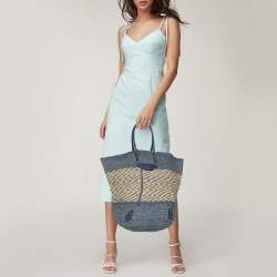 Balenciaga Cobalt Panier Basket Tote