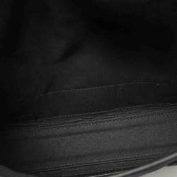 Balenciaga Black/White Canvas and Leather XS Cabas Tote