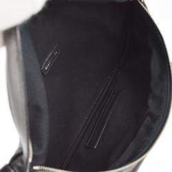 Balenciaga Black Leather Everyday Body Bum Bag