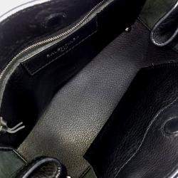 Balenciaga Black Leather Papier A6 bag