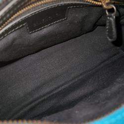 Balenciaga Blue Leather Le City Mini Bag