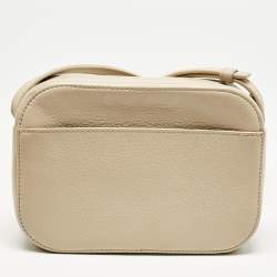 Balenciaga Beige Leather XS Everyday Camera Crossbody Bag