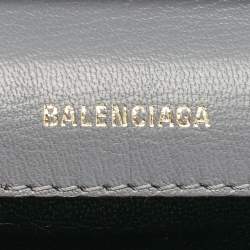 Balenciaga Grey Leather XS Ville Day Crossbody Bag