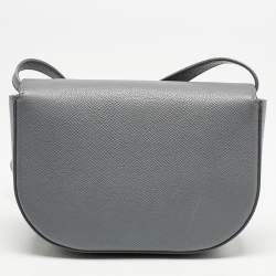 Balenciaga Grey Leather XS Ville Day Crossbody Bag