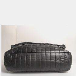 Balenciaga Black Leather Monaco Large Chain Bag