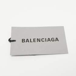 Balenciaga Tan BB Monogram Coated Canvas Hourglass Wallet on Chain