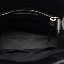 Pre Owned Balenciaga Black Leather Mini All Afternoon Tote