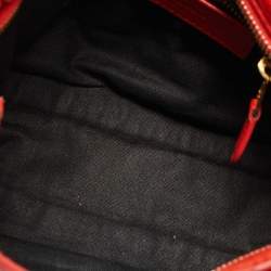 Pre Owned Balenciaga Rose Corail Leather Mini Classic City Bag