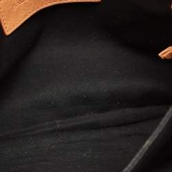 Balenciaga Peach Leather SH Classic Envelope Clutch