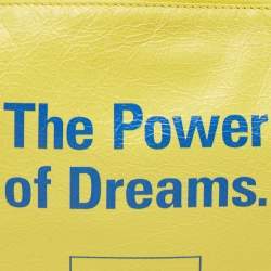 Balenciaga Yellow Leather The Power Of Dreams Pouch